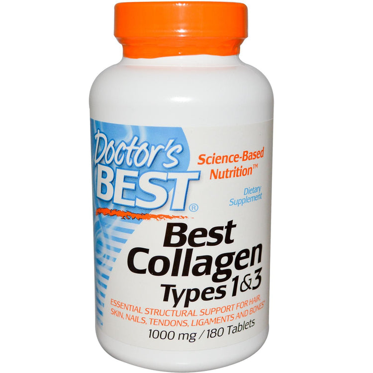 Buy Doctor's Best Best Collagen Types 1 3 1000mg 180 Tablets Online Australia Ausherb