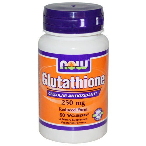 Now Foods Glutathione Reduced Form 250mg 60 Vcaps - Dietary Supplement